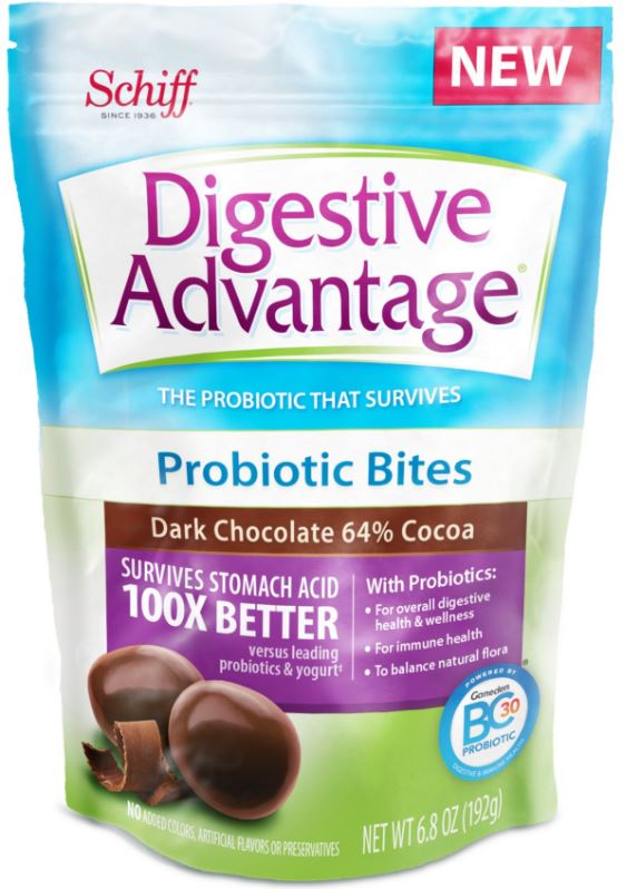 DIGESTIVE ADVANTAGE® Probiotic Bites - Dark Chocolate